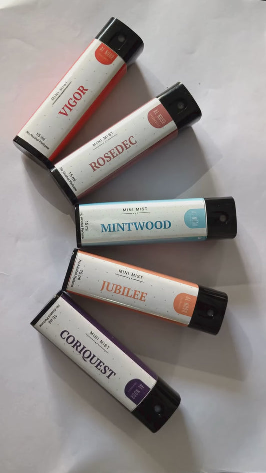 Trial Pack - Set of 5 No Alcohol Pocket Perfumes
